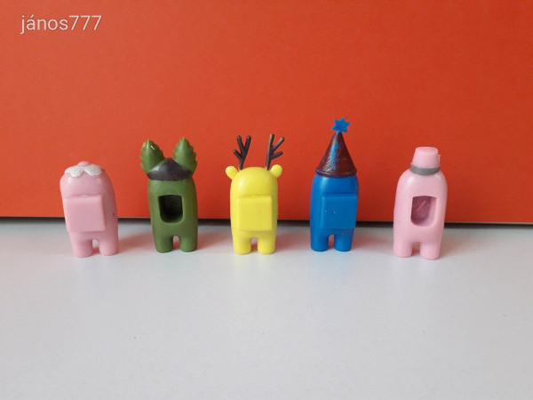 Extra Among Us figura csomag !! 5db figura egyben
