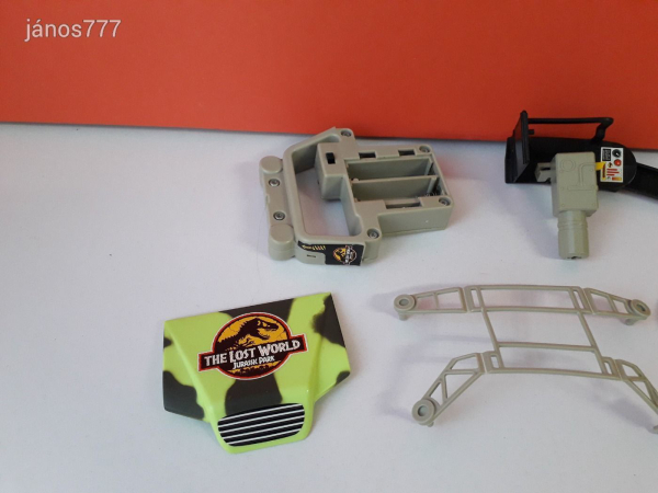 Eredeti Kenner 1997 Jurassic Park Ground Tracker Jeep kiegészítők akciófigurához csomag !!