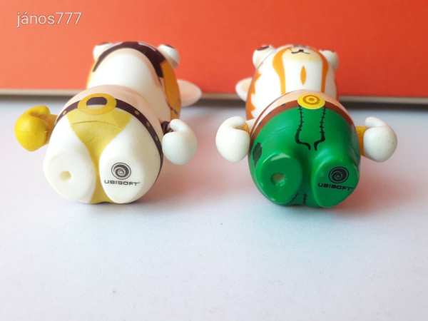 Erededi Ubisoft Raving Rabbids nyulacskák !! 2db együtt !! 7cm