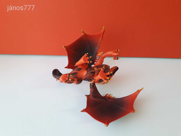 Eredeti Schleich Eldrador Lávasárkány fantasy figura !! 19x23cm ! 2017-es kiadás ! Schleich 70138
