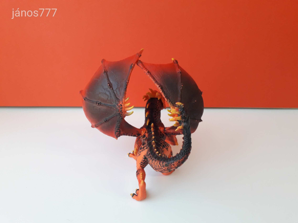 Eredeti Schleich Eldrador Lávasárkány fantasy figura !! 19x23cm ! 2017-es kiadás ! Schleich 70138