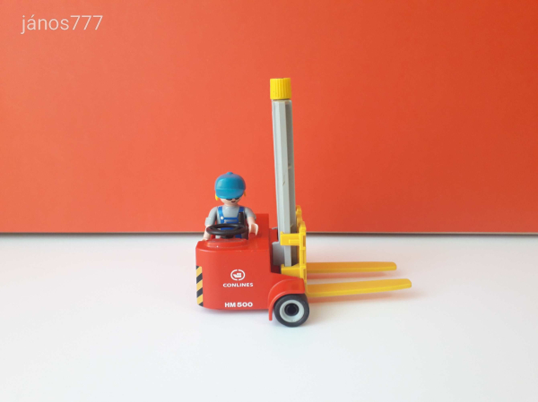 Eredeti Playmobil targonca jármű csomag !! Playmobil 4476