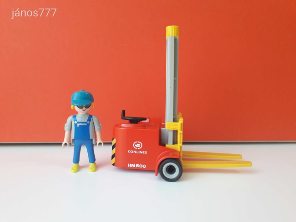 Eredeti Playmobil targonca jármű csomag !! Playmobil 4476