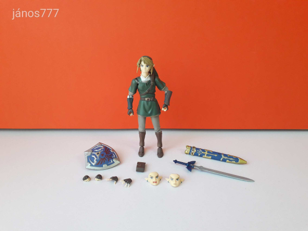 ZELDA Nintendo szereplő figura kiegészítőkkel !! EXTRA !!