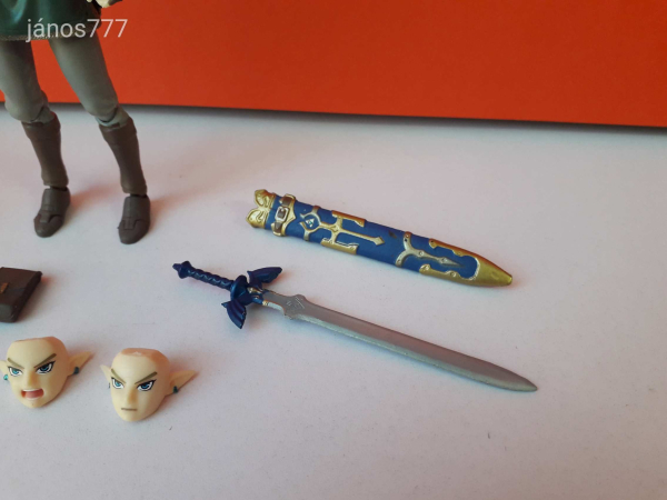 ZELDA Nintendo szereplő figura kiegészítőkkel !! EXTRA !!