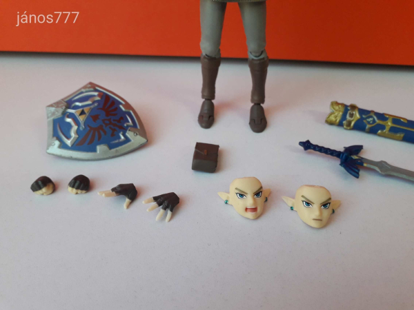ZELDA Nintendo szereplő figura kiegészítőkkel !! EXTRA !!