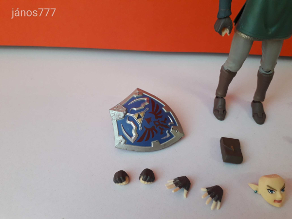 ZELDA Nintendo szereplő figura kiegészítőkkel !! EXTRA !!