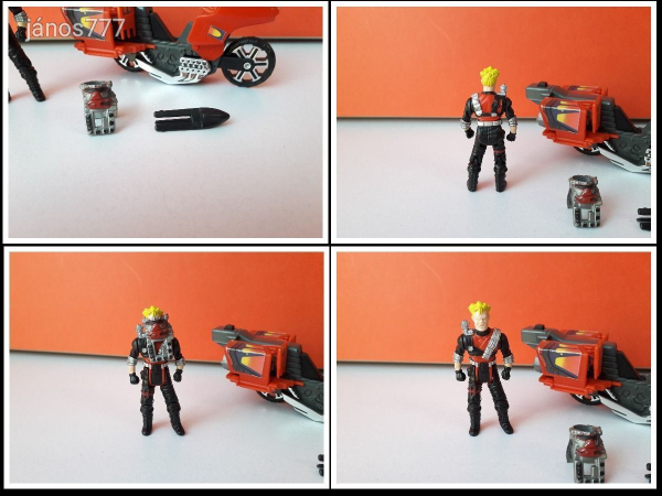 Eredeti Kenner 1986 M.A.S.K. Vampire motor és Floyd Malloy akciófigura !