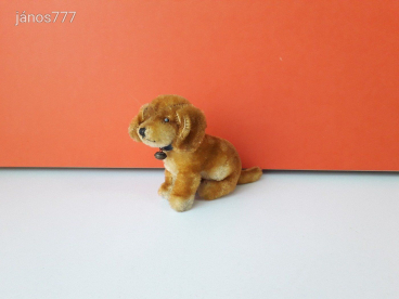 STEIFF kutya TACSKÓ 13 cm-es antik STEIFF Dachshund Dog kabala figura !! EXTRA !!