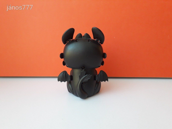 Eredeti Spin Master Interaktív Így Neveld a Sárkányodat Éjfúrja Fogatlan sárkány figura ! 16cm