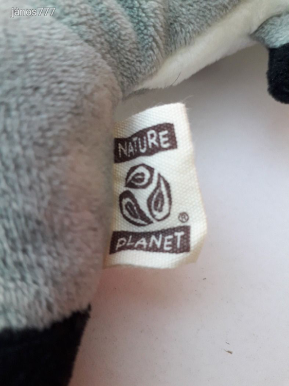 Eredeti Nature Planet CÁPA plüss ritkaság 53 cm-es kabala figura !! EXTRA !!!!