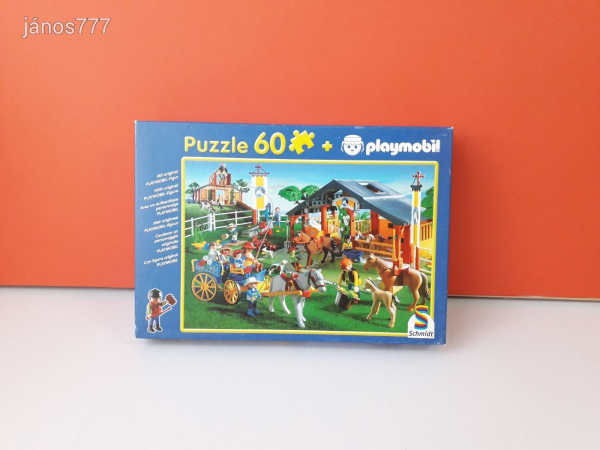 Eredeti Schmidt Playmobil Puzzle !! 60db-os !! 55249