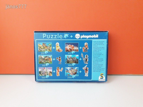 Eredeti Schmidt Playmobil Puzzle !! 60db-os !! 55249