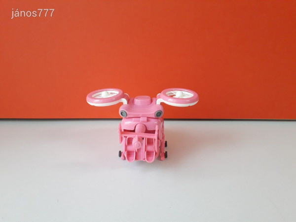 Eredeti Super Wings A Szárnyalók transformers átalakuló repülő Dizzy helikopter ! 14cm