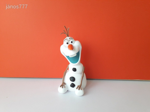 Eredeti Bullyland Disney Frozen Jégvarázs Olaf hóember persely figura !! 25cm
