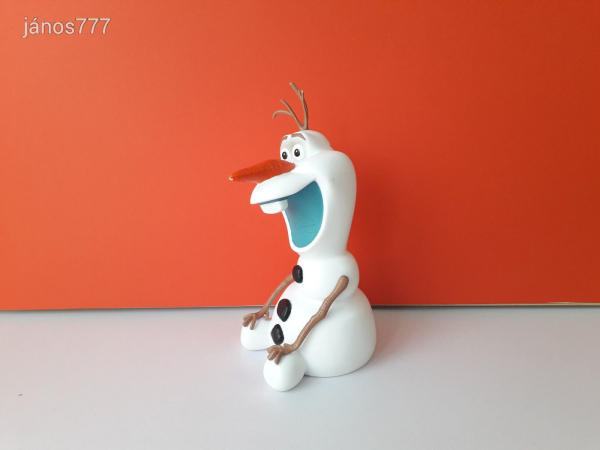 Eredeti Bullyland Disney Frozen Jégvarázs Olaf hóember persely figura !! 25cm