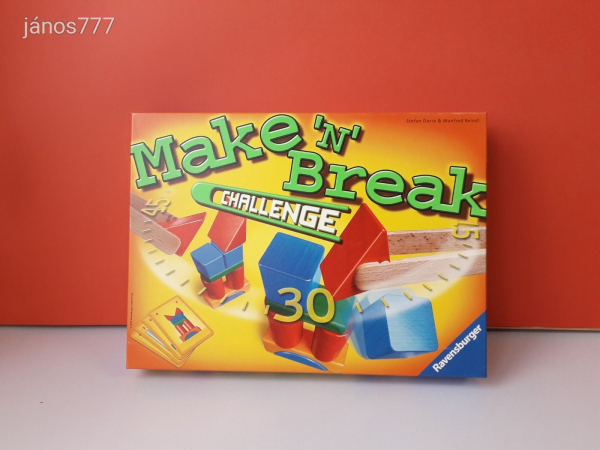 Eredeti Ravensburger Make 'n' Break Challenge, A kihívás társasjáték !!