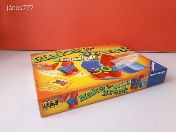 Eredeti Ravensburger Make 'n' Break Challenge, A kihívás társasjáték !!