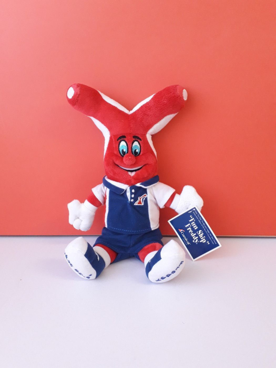 Eredeti Carnival FUN SHIP FREDDY plüss kabala figura !! 27 cm-es plüssfigura ! EXTRA