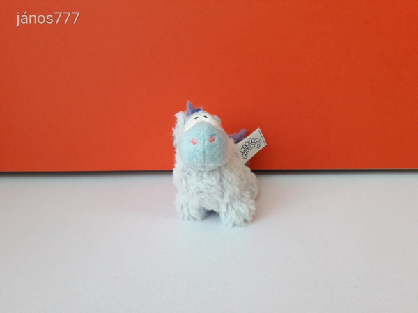 Eredeti NICI Theodor UNIKORNIS plüss kabala figura !! 9 cm-es NICI kulcstartó !! EXTRA !!