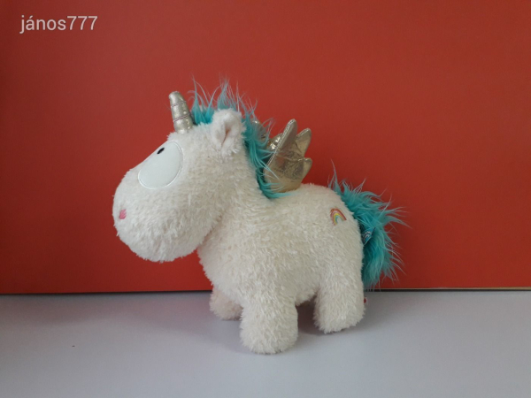 Eredeti Theodor NICI UNIKORNIS PEGAZUS plüss 35 cm-es póni kabala figura EXTRA !!!