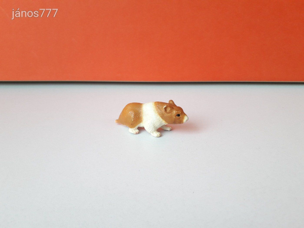 Eredeti Schleich Hörcsög állatfigura !! 6x2,5cm !! 2004-es kiadás ! Schleich 14412