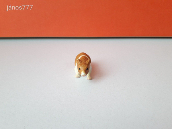 Eredeti Schleich Hörcsög állatfigura !! 6x2,5cm !! 2004-es kiadás ! Schleich 14412