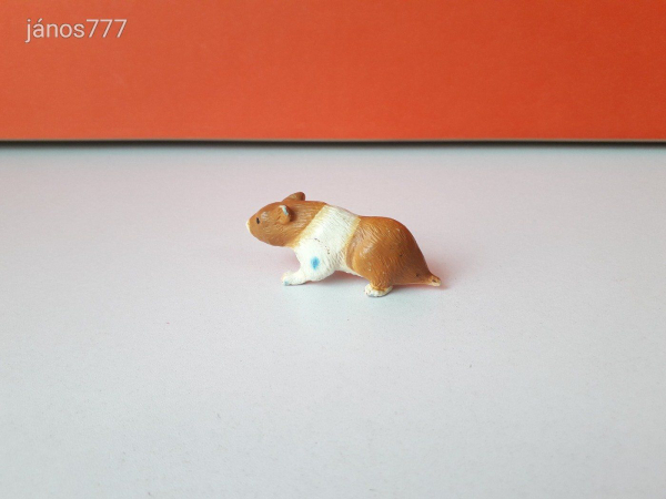 Eredeti Schleich Hörcsög állatfigura !! 6x2,5cm !! 2004-es kiadás ! Schleich 14412