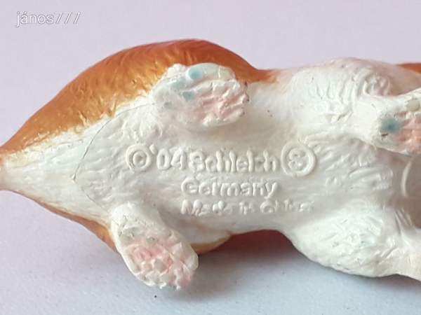 Eredeti Schleich Hörcsög állatfigura !! 6x2,5cm !! 2004-es kiadás ! Schleich 14412