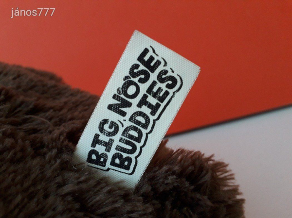 Eredeti BIG NOSE BUDDIES maci medve plüss mackó plüssmackó kabala figura 25 cm-es ! EXTRA !