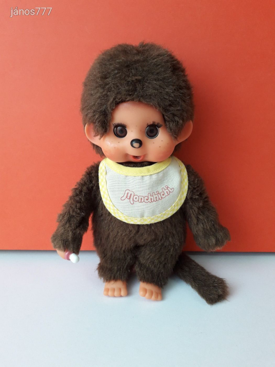 Sekiguchi Monchhichi Moncsicsi ALVÓ Pislogó Moncsi retro kabala figura !! EXTRA !!