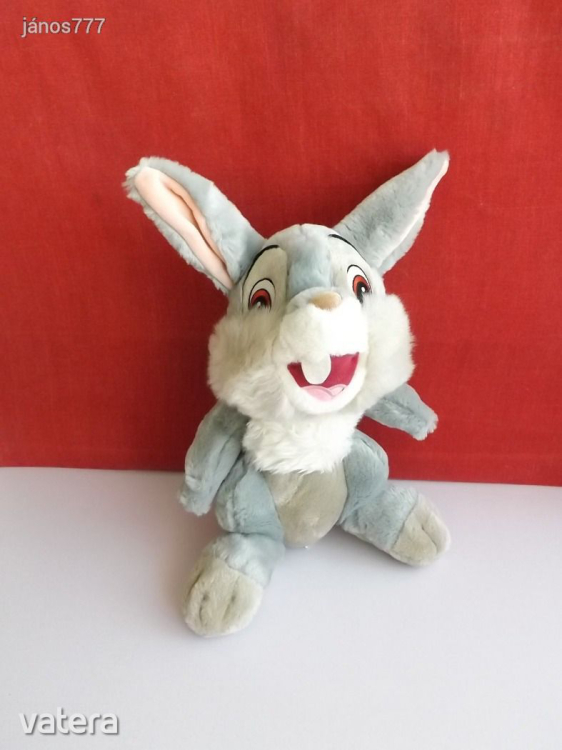 Disney NYÚL plüss nyuszi kabala figura ! 32 cm-es !! TOPPANCS Bambi mese szereplő !! EXTRA !!!