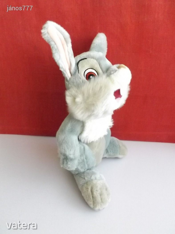 Disney NYÚL plüss nyuszi kabala figura ! 32 cm-es !! TOPPANCS Bambi mese szereplő !! EXTRA !!!
