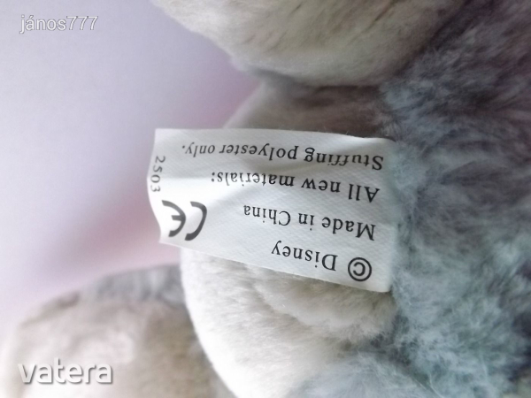Disney NYÚL plüss nyuszi kabala figura ! 32 cm-es !! TOPPANCS Bambi mese szereplő !! EXTRA !!!