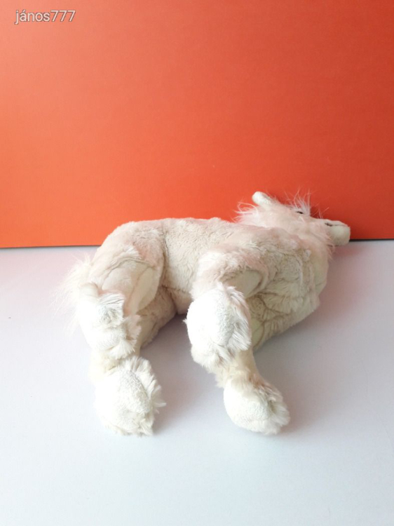 Eredeti Steiff LÁMA plüss kabala figura ! 38 cm-es plüssfigura Steiff Liam Lama ! EXTRA !