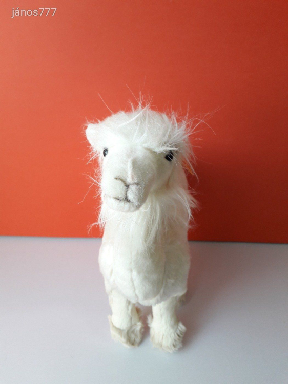Eredeti Steiff LÁMA plüss kabala figura ! 38 cm-es plüssfigura Steiff Liam Lama ! EXTRA !