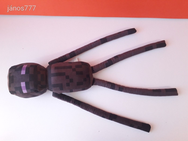 Eredeti Bandai Namco Mojang MINECRAFT Enderman plüss kabala 56 cm-es plüssfigura ! EXTRA !