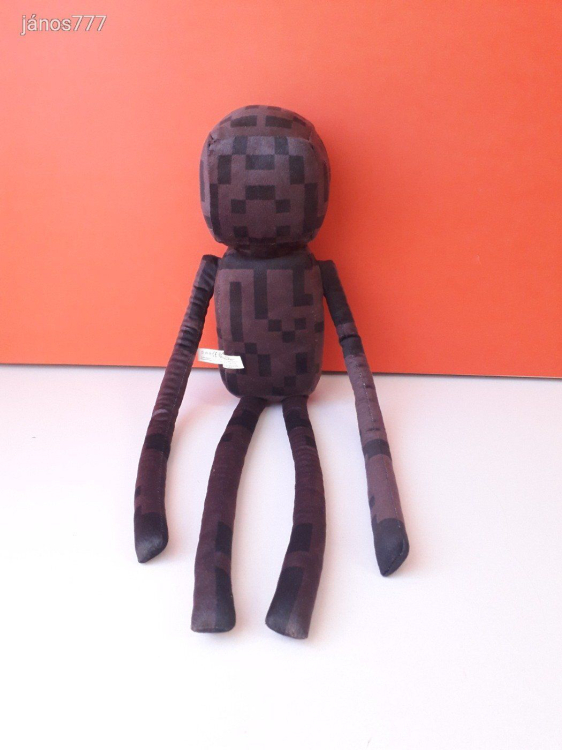 Eredeti Bandai Namco Mojang MINECRAFT Enderman plüss kabala 56 cm-es plüssfigura ! EXTRA !