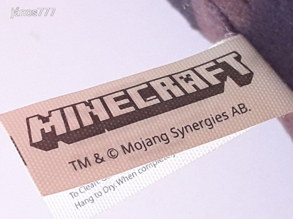 Eredeti Bandai Namco Mojang MINECRAFT Enderman plüss kabala 56 cm-es plüssfigura ! EXTRA !