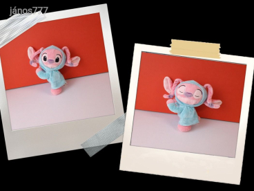 Eredeti Disney STITCH Lilo és Stitch a Csillagkutya plüss kabala figura 25 cm ! EXTRA