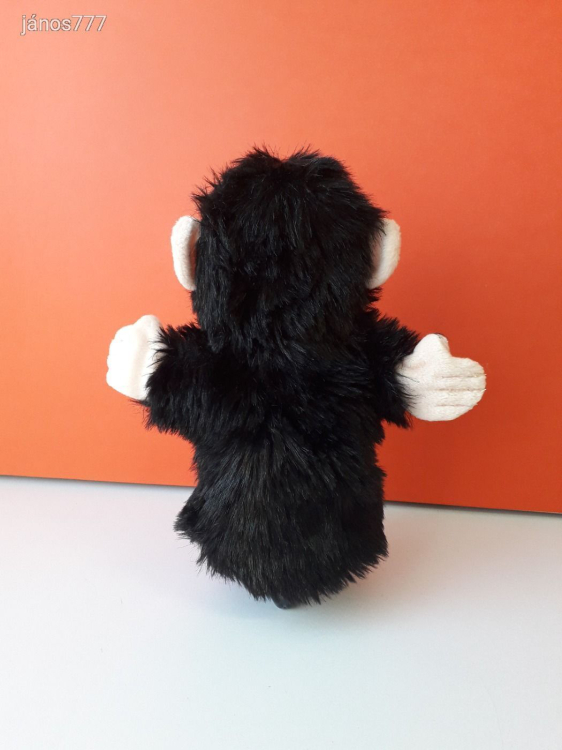 Eredeti Puppet Co CSIMPÁNZ majom plüss BÁB 26 cm-es ! EXTRA !! ÉLETHŰ !!