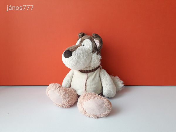 Eredeti NICI HUSKY KUTYA plüss kutyus kabala figura 36 cm-es ! NICI plüssfigura !! EXTRA !!
