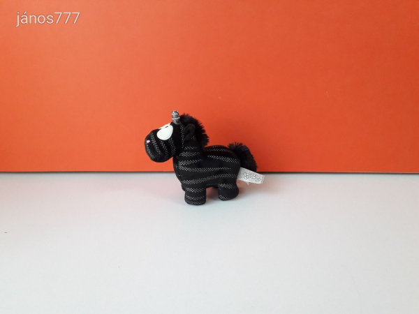 Eredeti NICI UNIKORNIS Theodor plüss egyszarvú ló 14 cm póni kabala figura EXTRA !!