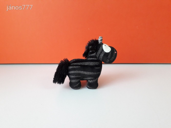 Eredeti NICI UNIKORNIS Theodor plüss egyszarvú ló 14 cm póni kabala figura EXTRA !!