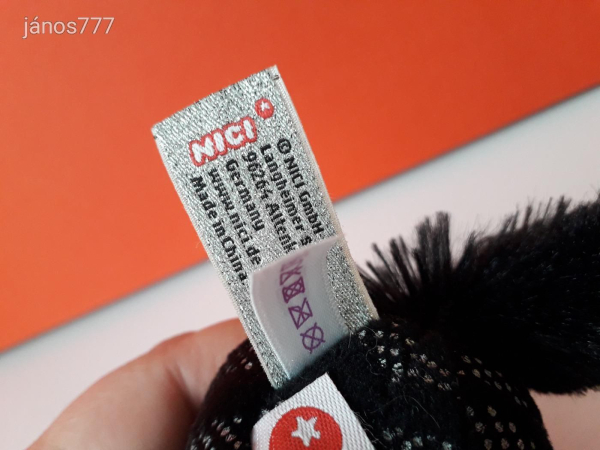 Eredeti NICI UNIKORNIS Theodor plüss egyszarvú ló 14 cm póni kabala figura EXTRA !!