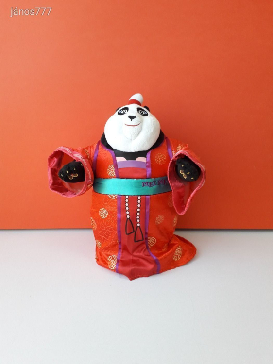 Eredeti Kung Fu Panda: Mei Mei plüss kabala figura 30 cm-es Meimei plüssfigura !! EXTRA