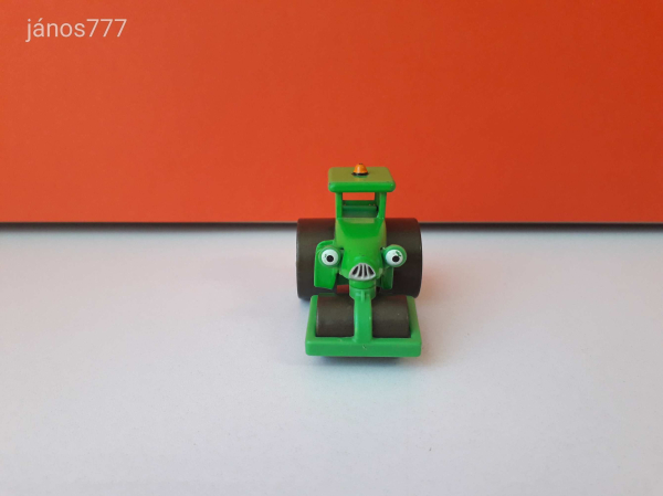 Eredeti Bob mester Bob the Builder mesefigura barátja Guri úthenger fém jármű !! 7cm