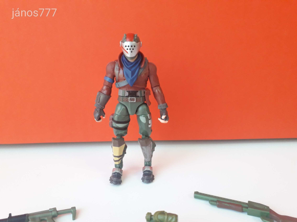 Eredeti Jazwares Epic Games FORTNITE Rust Lord akciófigura kiegészítőkkel !!