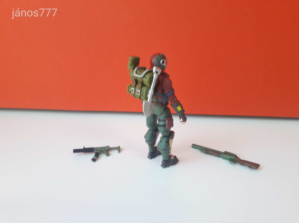 Eredeti Jazwares Epic Games FORTNITE Rust Lord akciófigura kiegészítőkkel !!