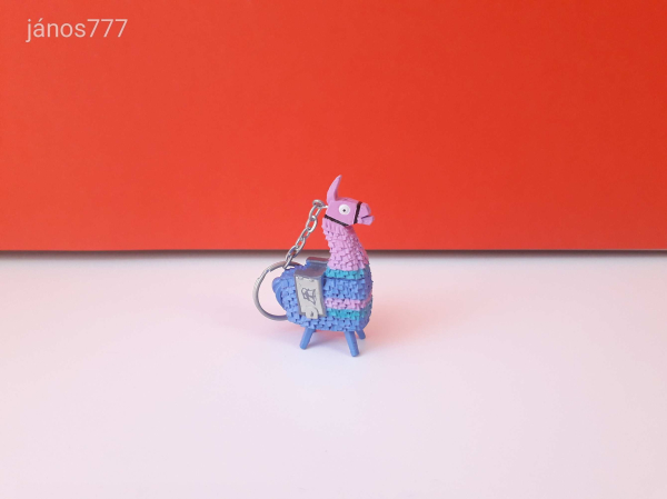 Eredeti Jazwares Epic Games FORTNITE Loot Llama kulcstartó !!